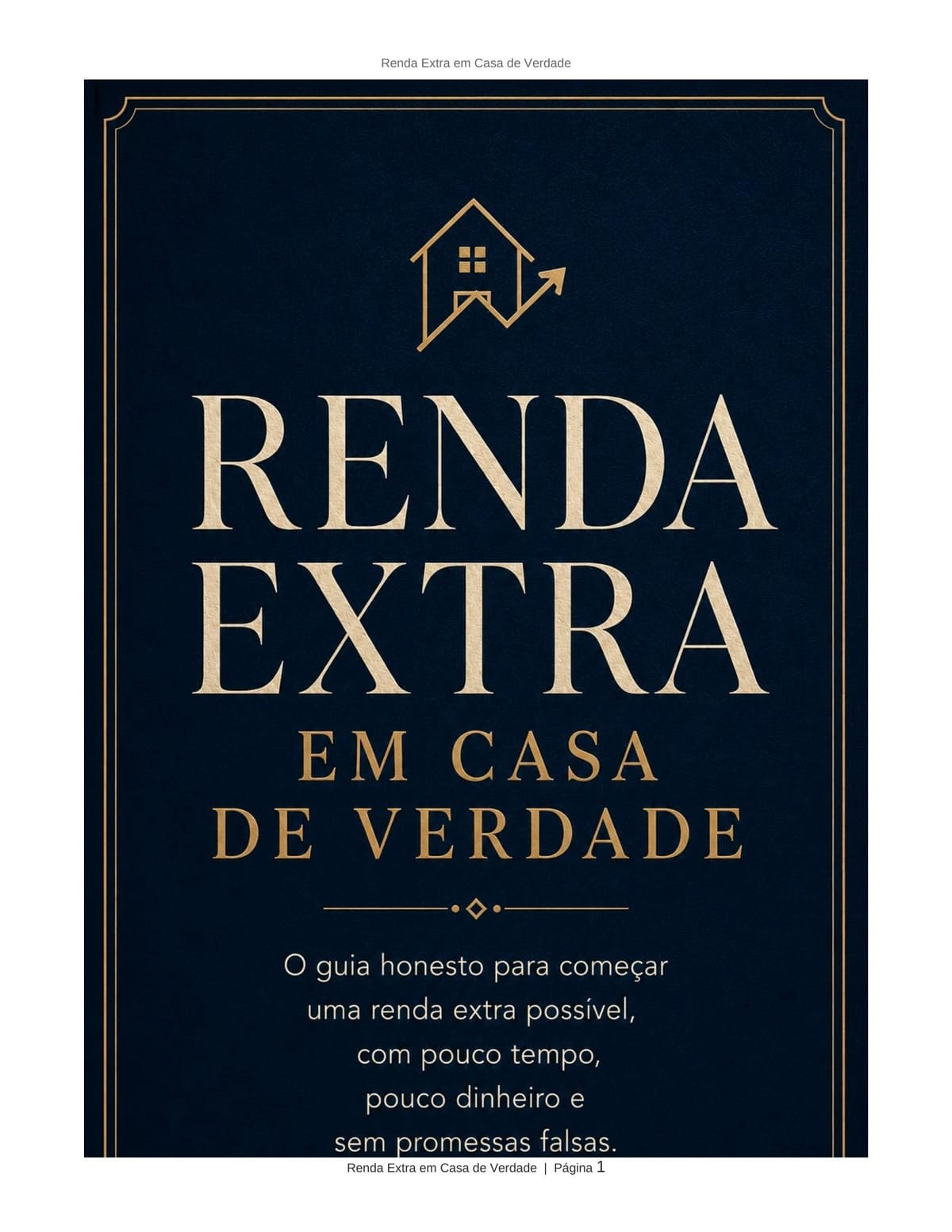 Capa do e-book Renda Extra em Casa de Verdade